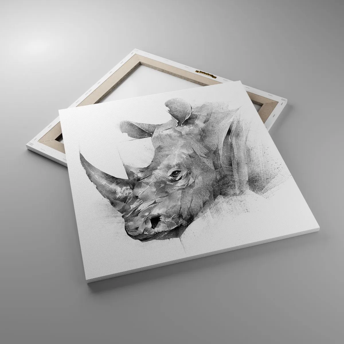 Obraz na płótnie - Afrykański portret - 60x60 cm