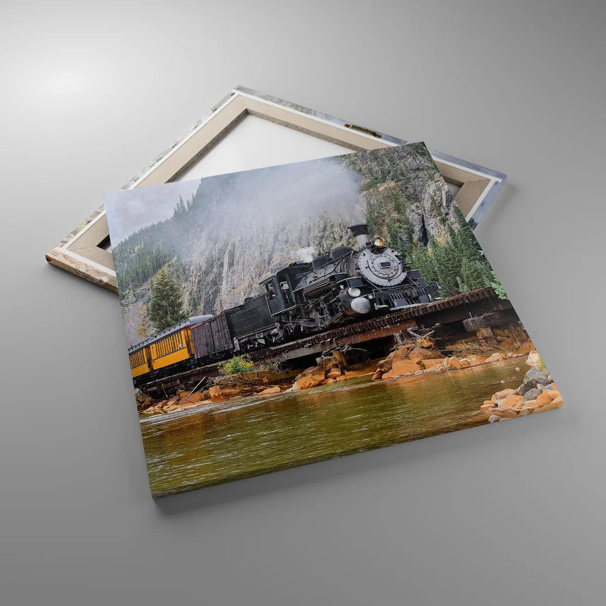 Vászonkép - Hova? Hova? - 60x60 cm