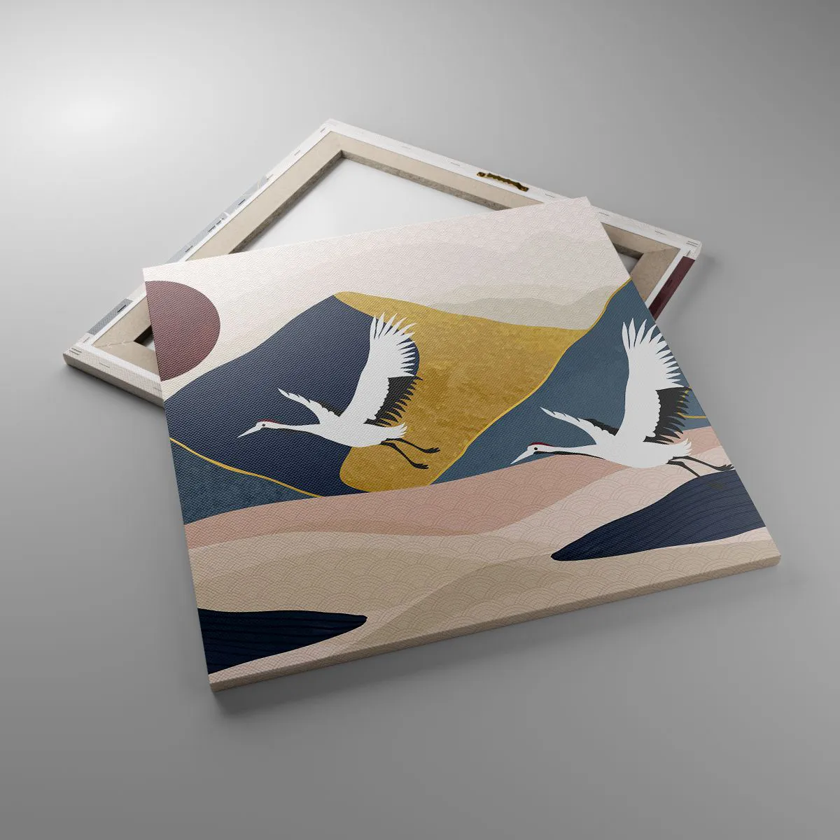 Obraz na płótnie - I znowu ZLECIAŁ dzień - 60x60 cm