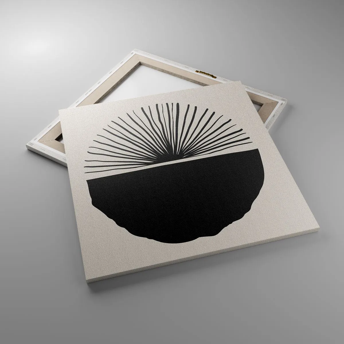 Lærredstryk - Billede på lærred - En vifte af muligheder - 60x60 cm