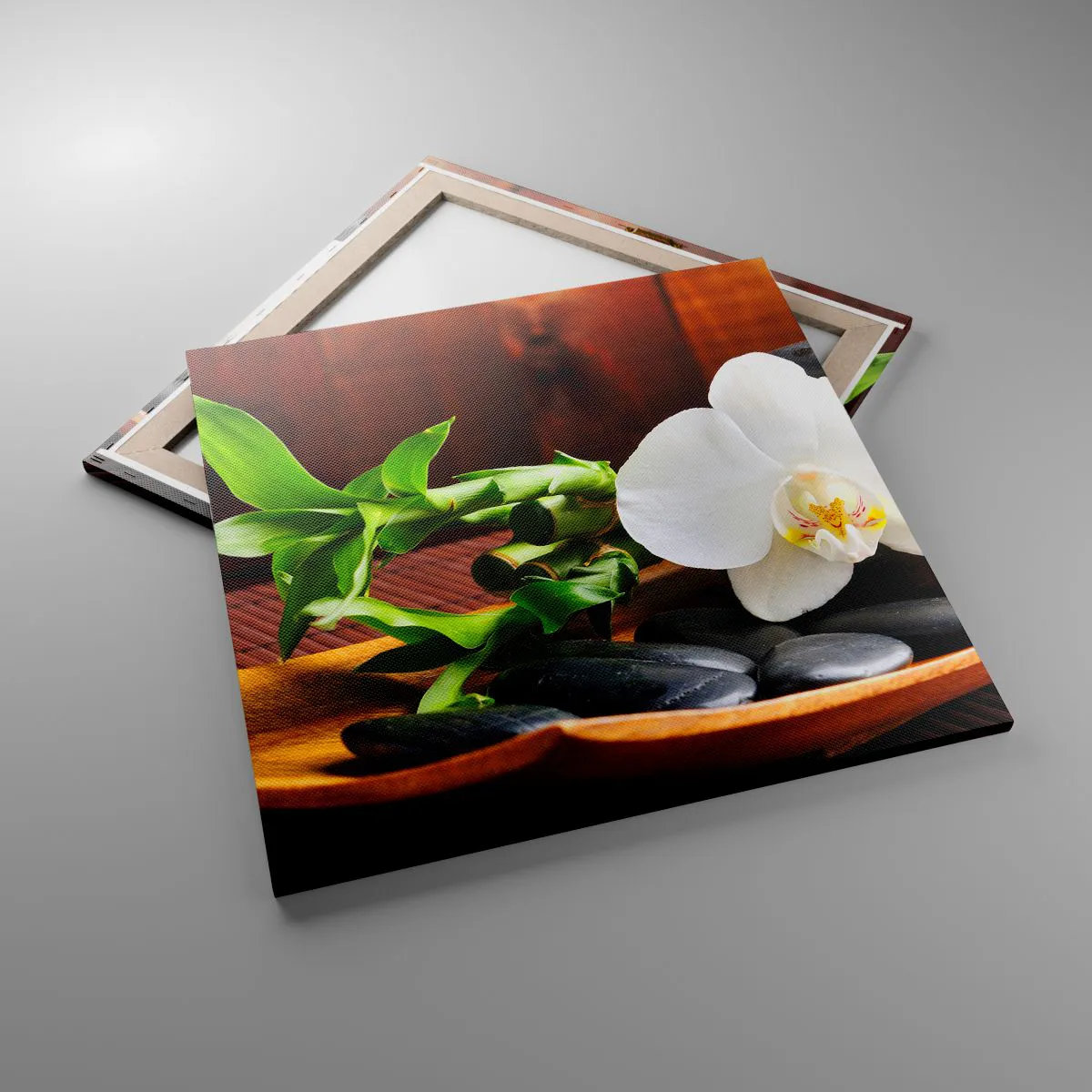 Vászonkép - Engedd át magad a természet érintésének - 70x70 cm