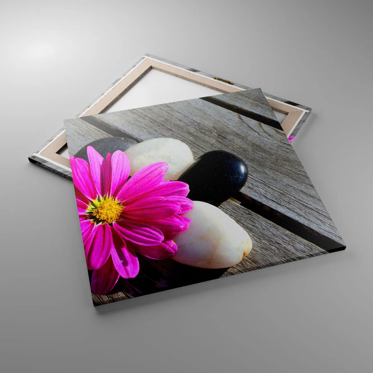 Canvas picture - Rest on a Pier - 70x70 cm