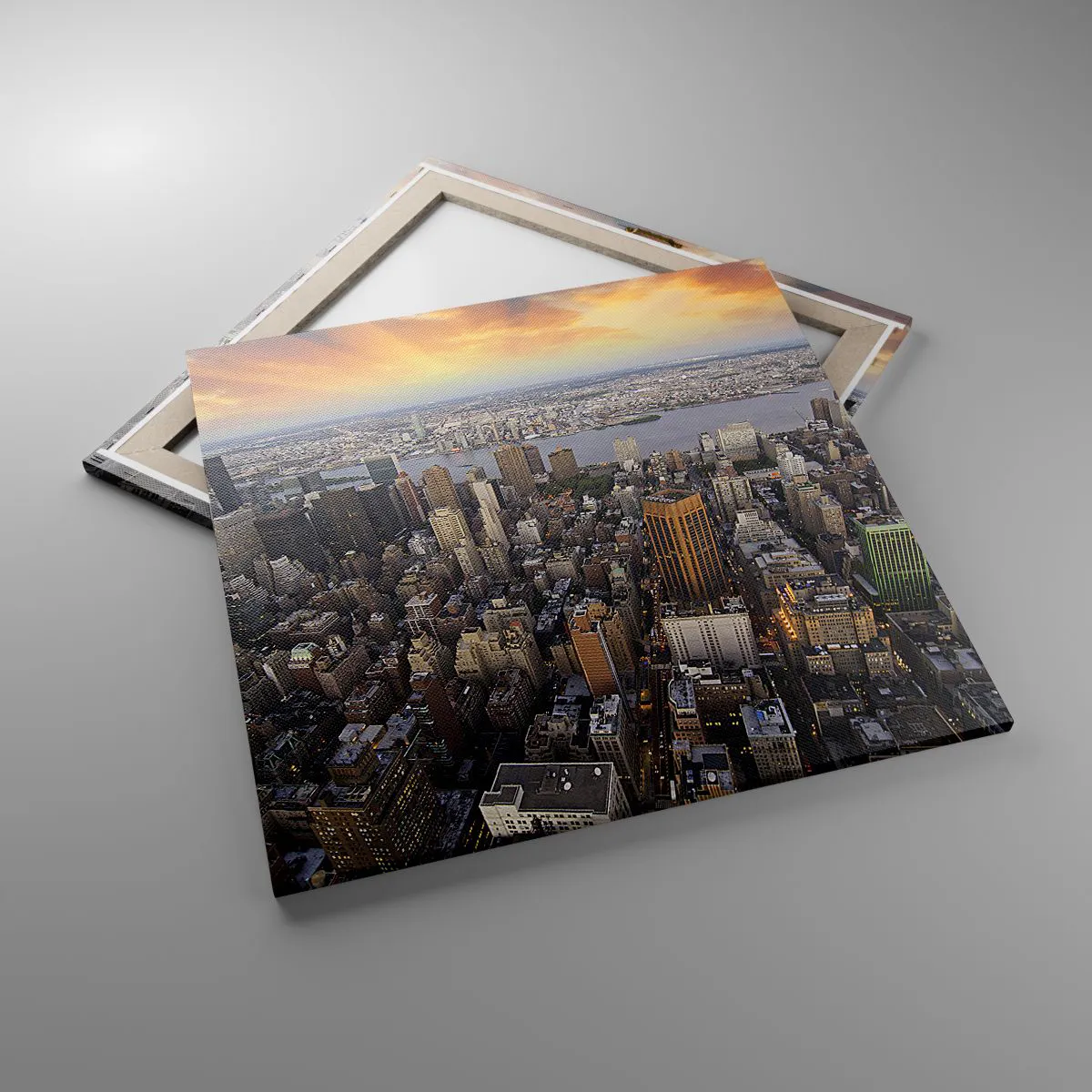 Quadro su tela - Stampe su Tela - Il cuore pulsante dei nostri tempi - 70x70 cm