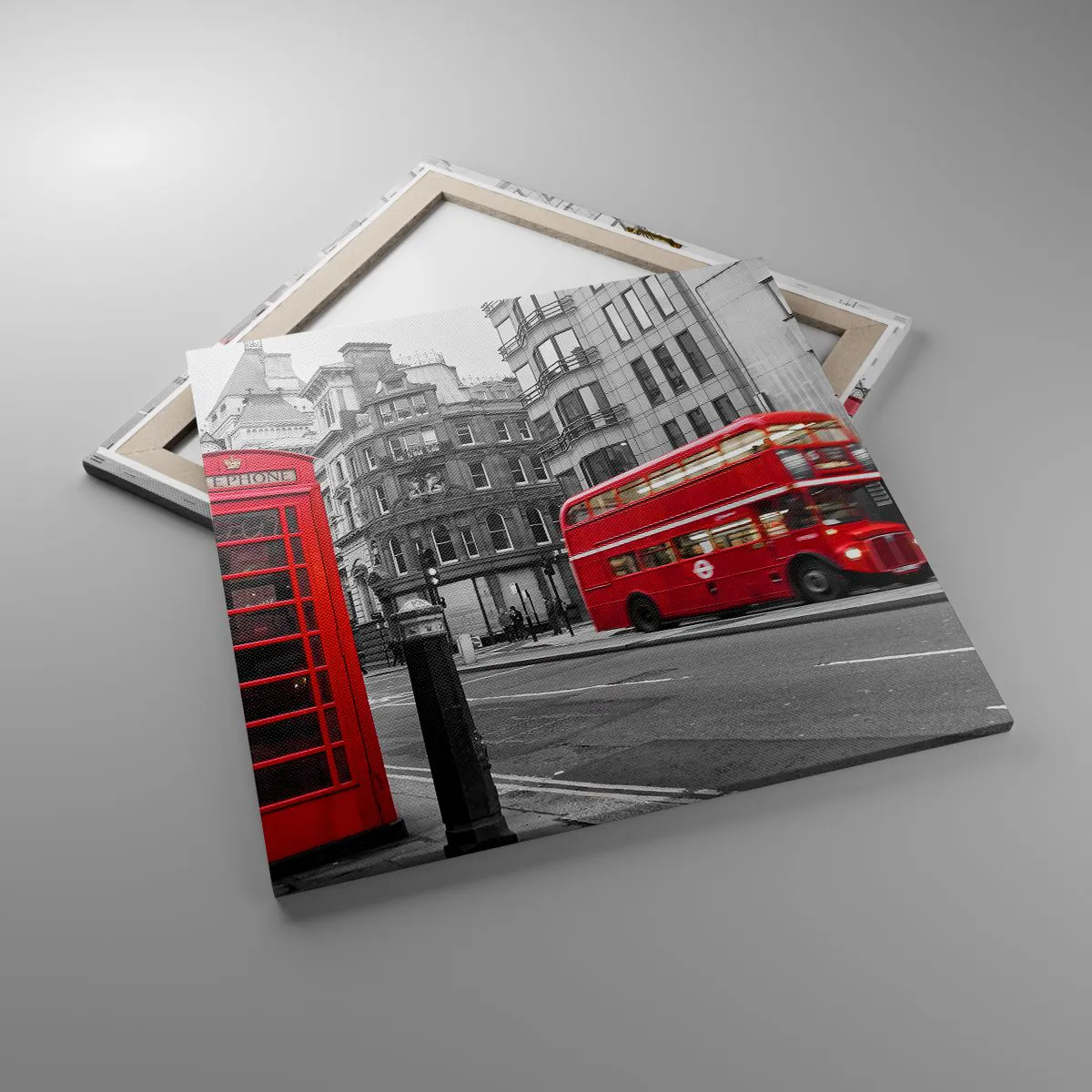 Impression sur toile - Image sur toile - Le plus rouge d'Europe - 70x70 cm