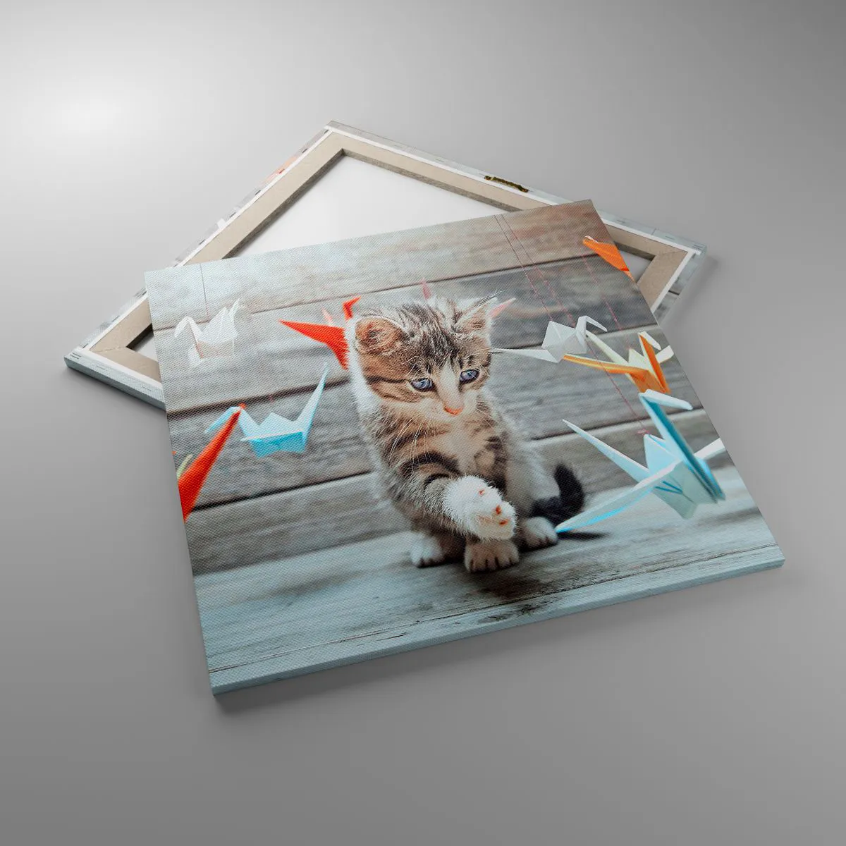 Bild auf Leinwand - Leinwandbild - Erste Stunde - 70x70 cm