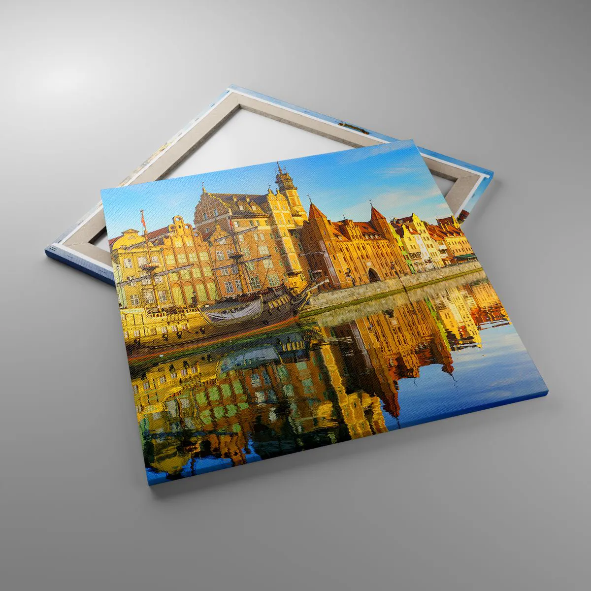 Canvas picture - Mirror Reflection of the Past - 70x70 cm