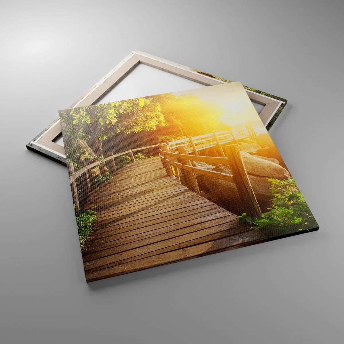 Canvas picture - Another Bend, New Wonders - 70x70 cm