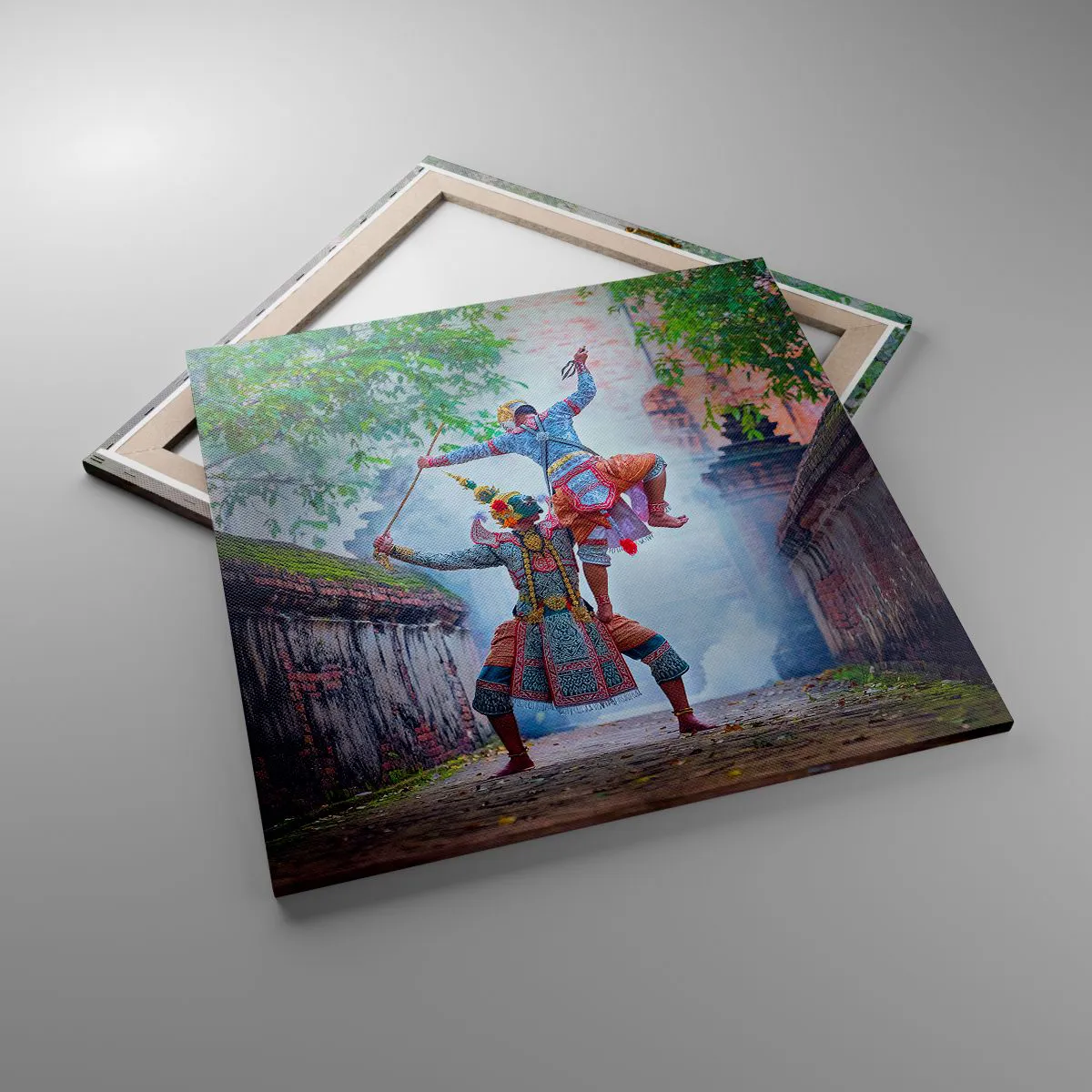 Bild auf Leinwand - Leinwandbild - Der Tanz ist umwerfend schön - 70x70 cm