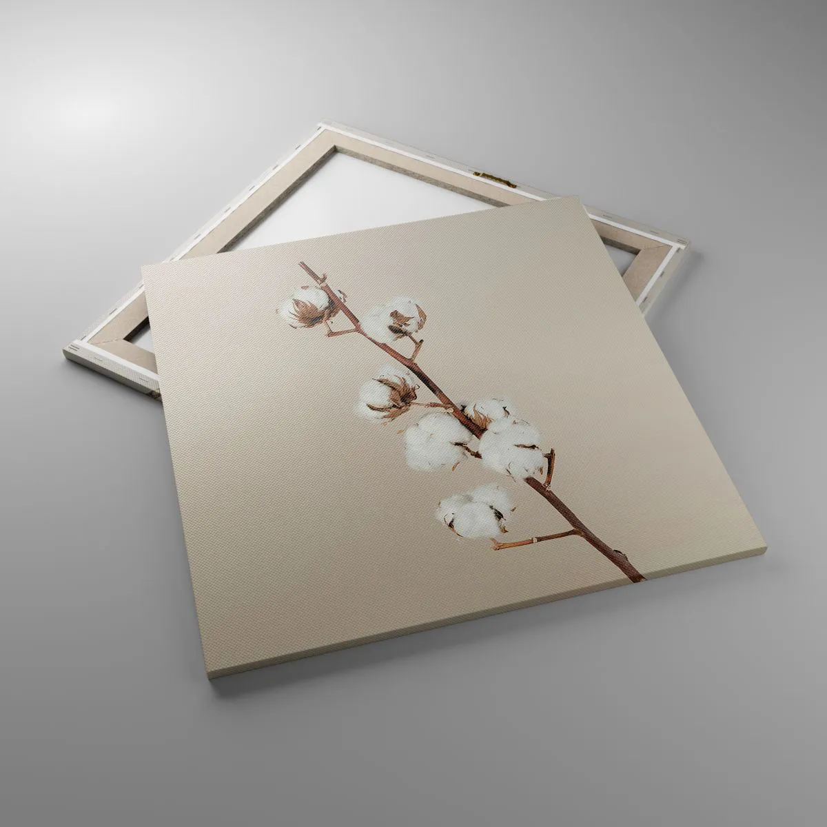 Schilderen op canvas - Aan de bron van zachtheid - 70x70 cm