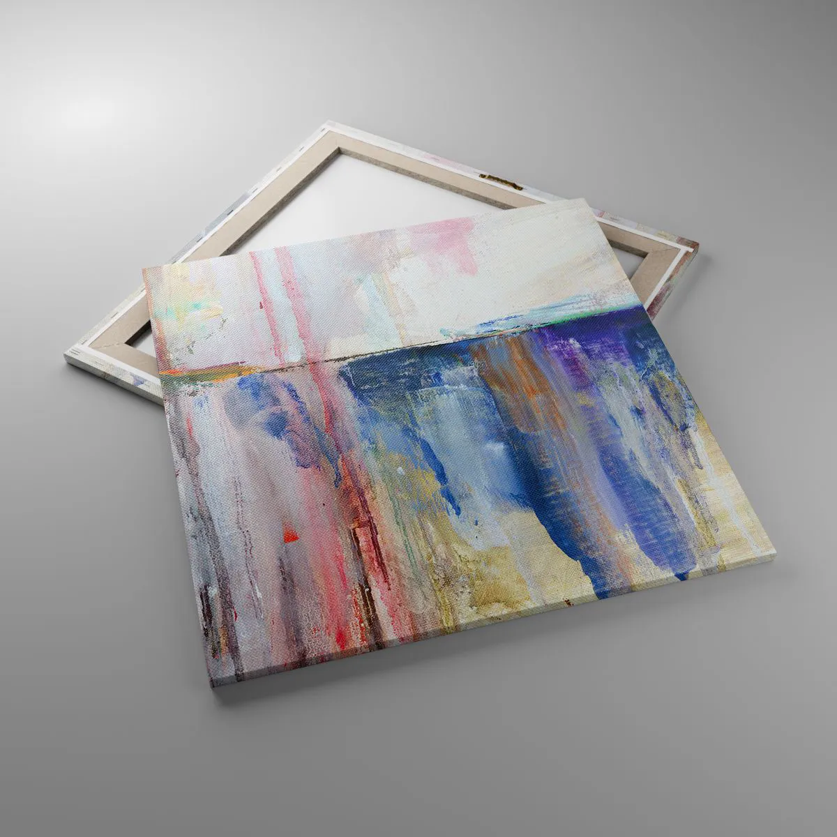 Obraz na płótnie - Barwne wrażenia i skojarzenia - 70x70 cm