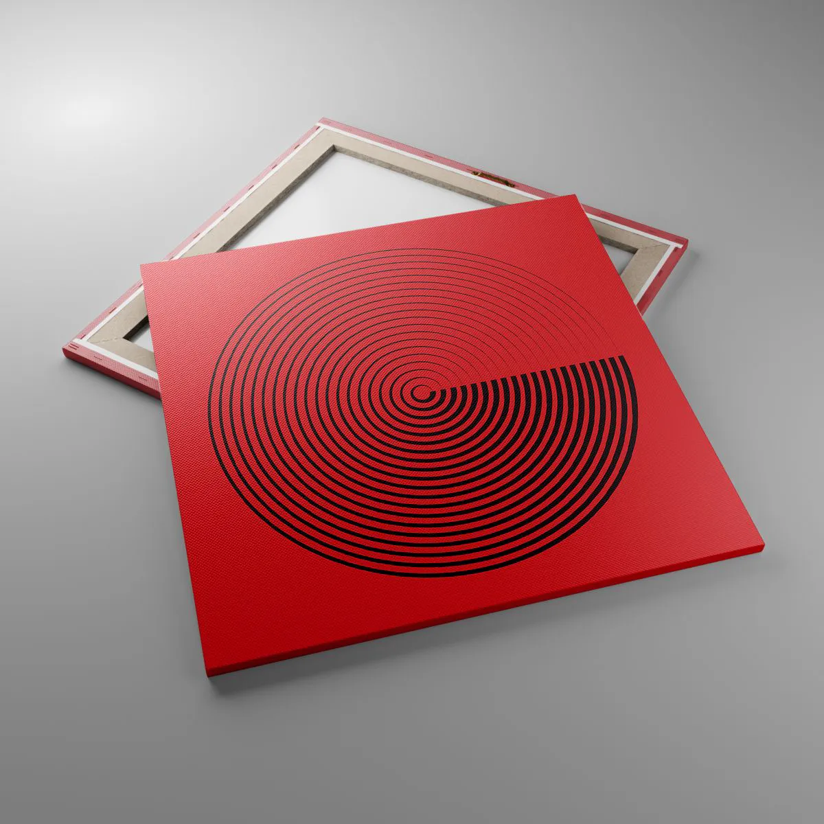 Tablou pe pânză - Mișcare circulară - 70x70 cm