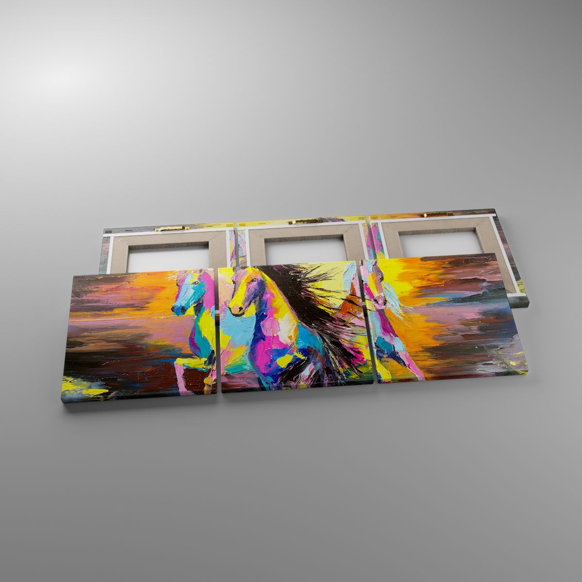 Impression Animaux, Impression Les Chevaux, Impression Liberté, Impression Art, Impression Abstraction