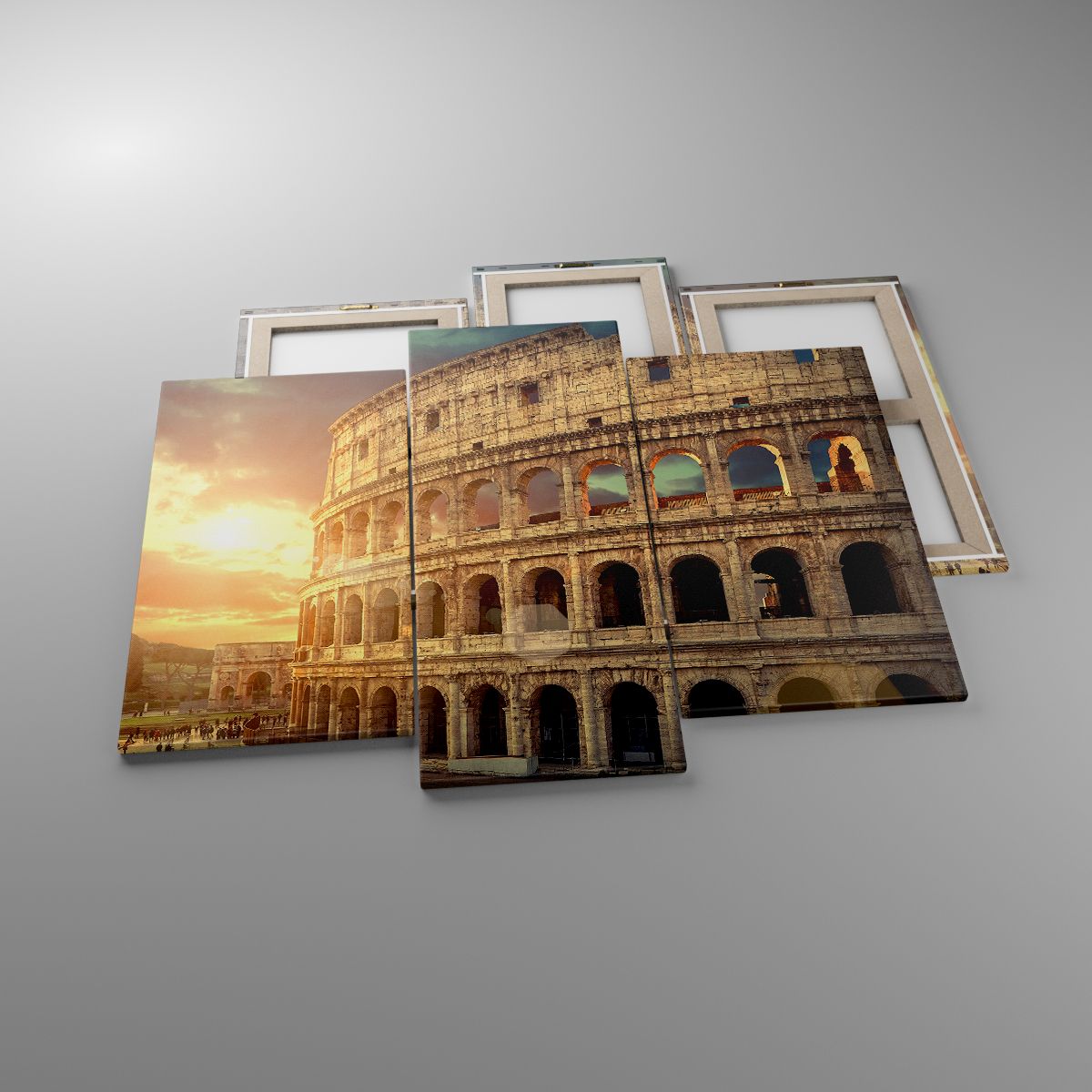 Obrazy Koloseum, Obrazy Rzym, Obrazy Architektura, Obrazy Włochy, Obrazy Kultura