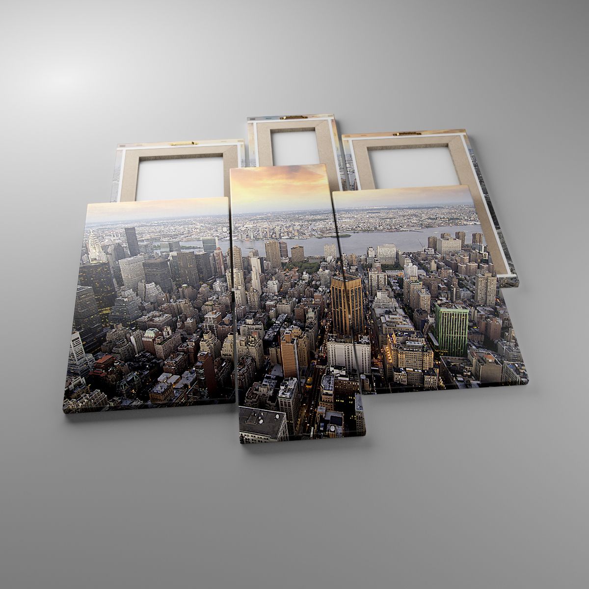 Leinwandbild Stadt, Leinwandbild New York, Leinwandbild Manhattan, Leinwandbild Die Architektur, Leinwandbild Metropole