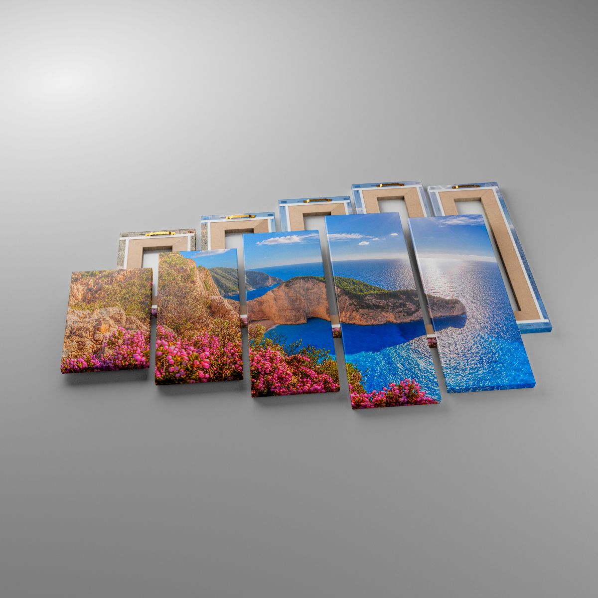 Leinwandbild Landschaft, Leinwandbild Meer, Leinwandbild Griechenland, Leinwandbild Blumen, Leinwandbild Reisen