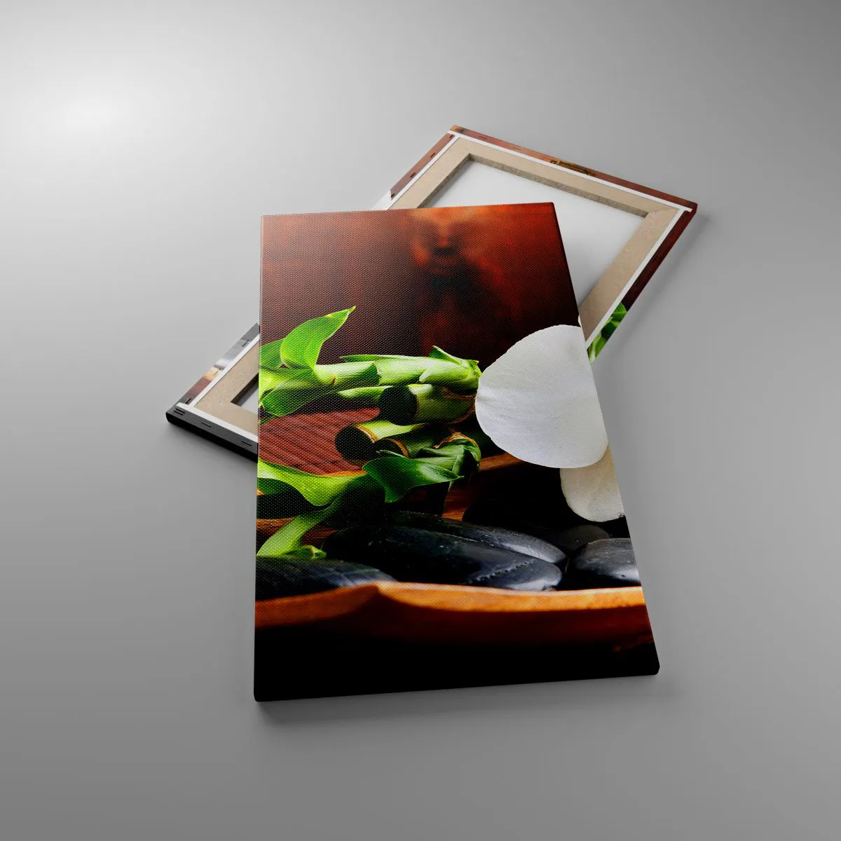 Vászonkép - Engedd át magad a természet érintésének - 45x80 cm