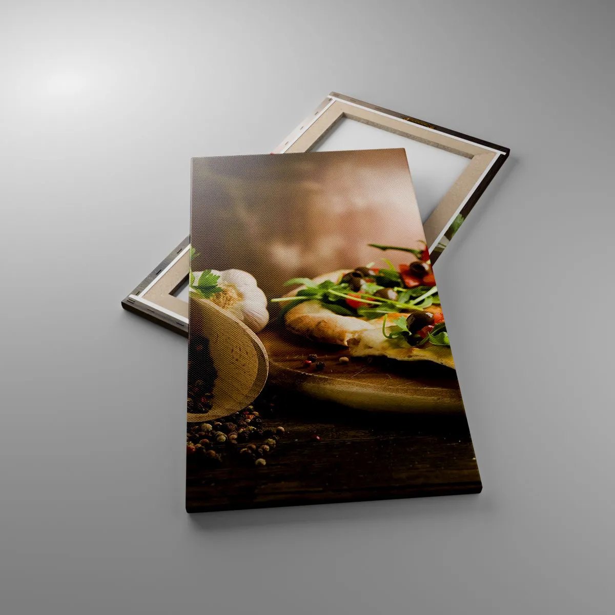 Obraz na płótnie - Prosto z pieca i z ogrodu - 45x80 cm