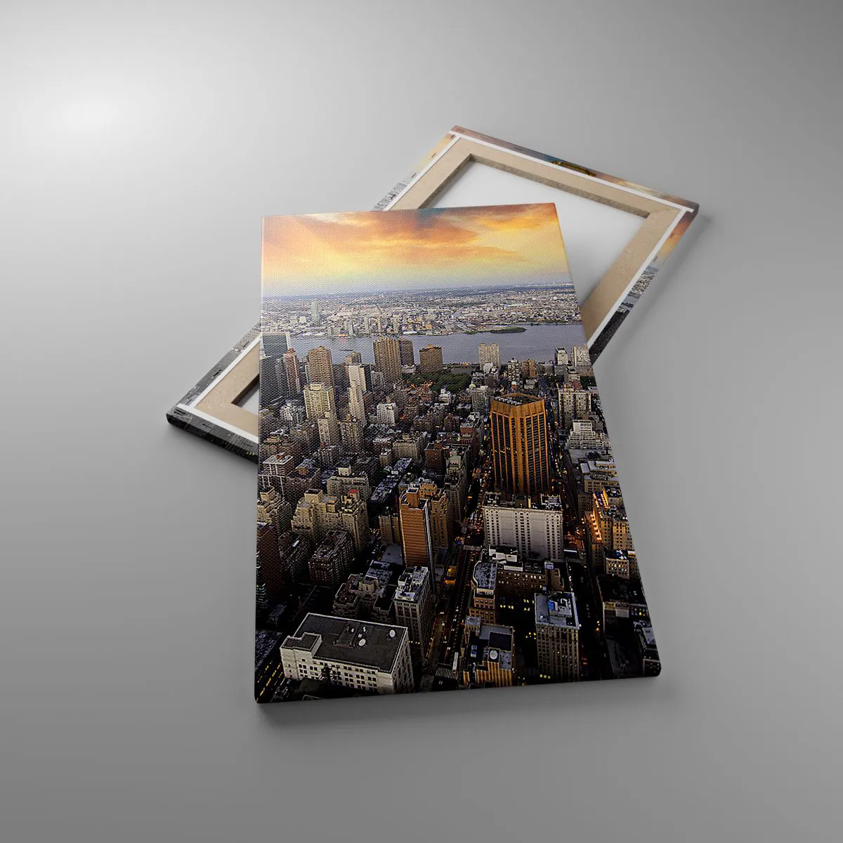 Quadro su tela - Stampe su Tela - Il cuore pulsante dei nostri tempi - 45x80 cm