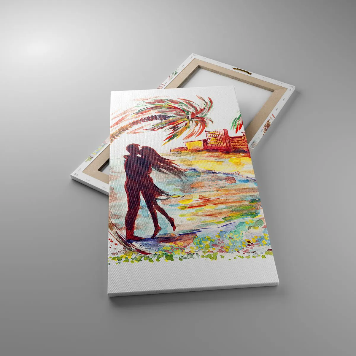 Vászonkép - Romantikus nyaralás - 45x80 cm