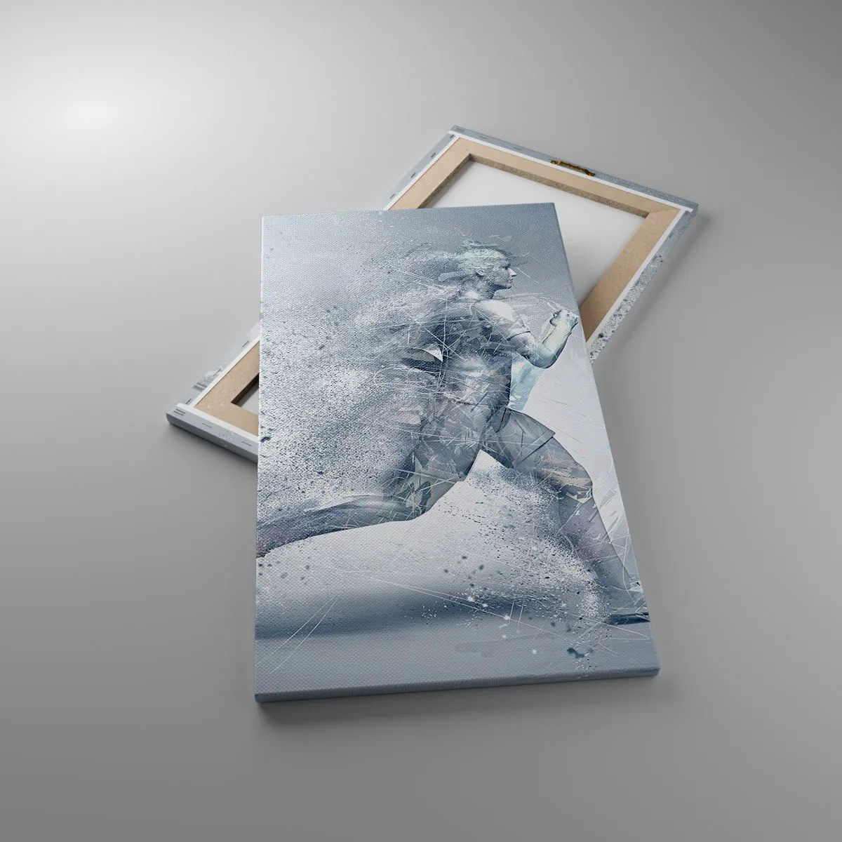 Obraz na płótnie - Energia krystalicznie czysta - 45x80 cm