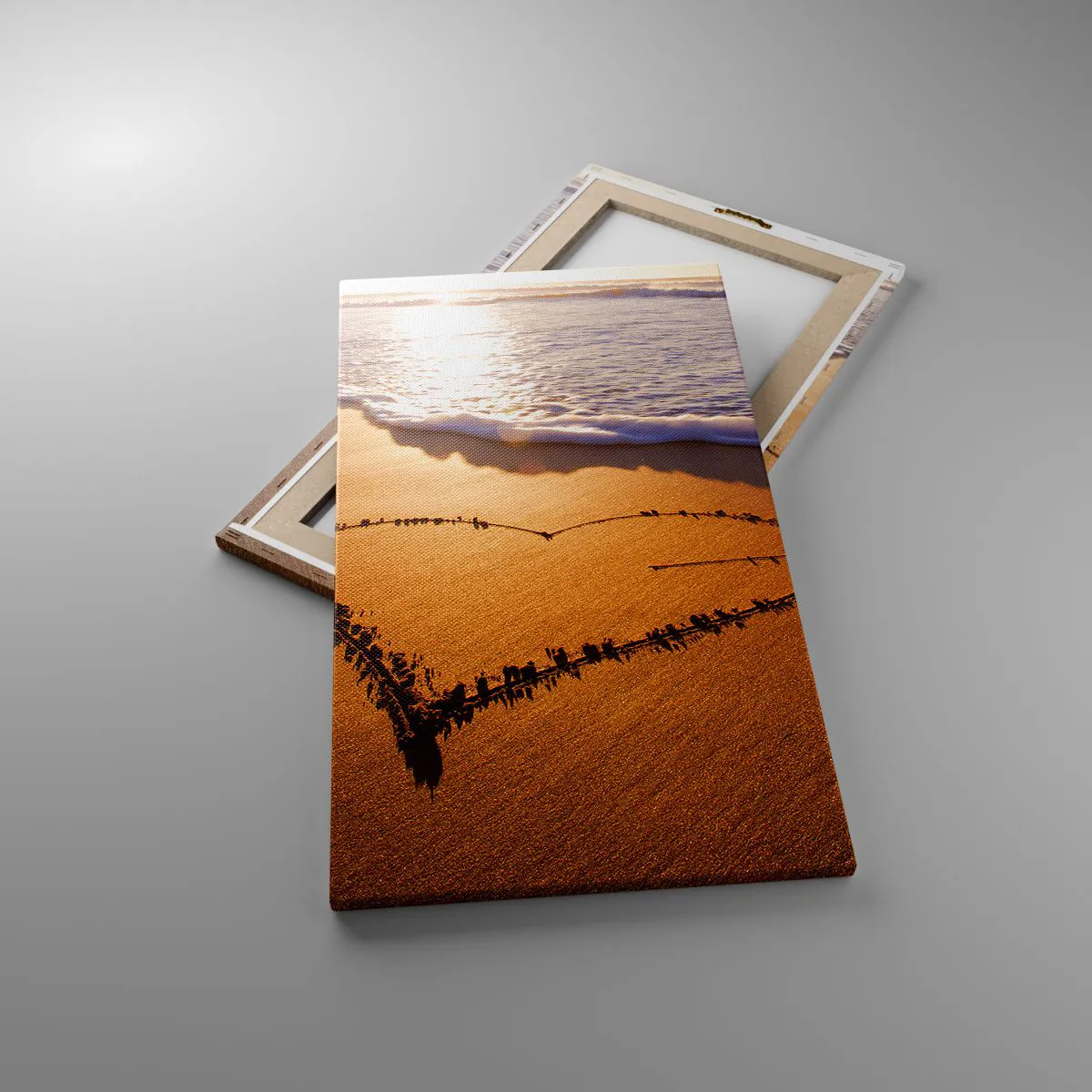 Obraz na plátne - Prázdninové vyznanie - 45x80 cm