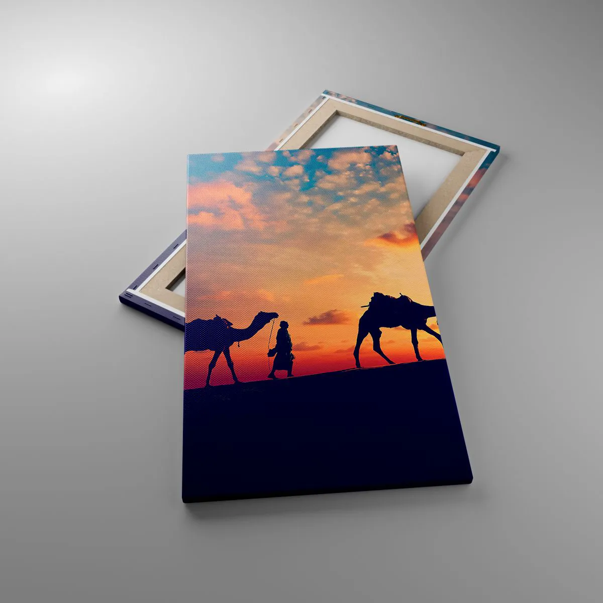 Bild auf Leinwand - Leinwandbild - Der geheimnisvolle Geist des Orients - 45x80 cm