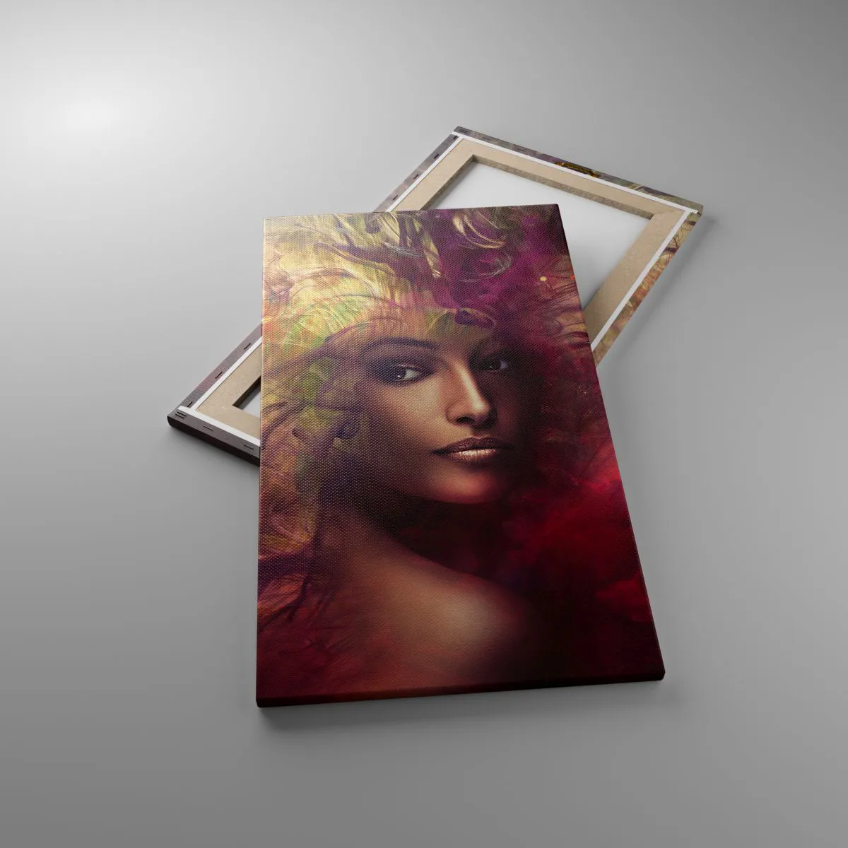 Obraz na płótnie - Tu jestem! - 45x80 cm