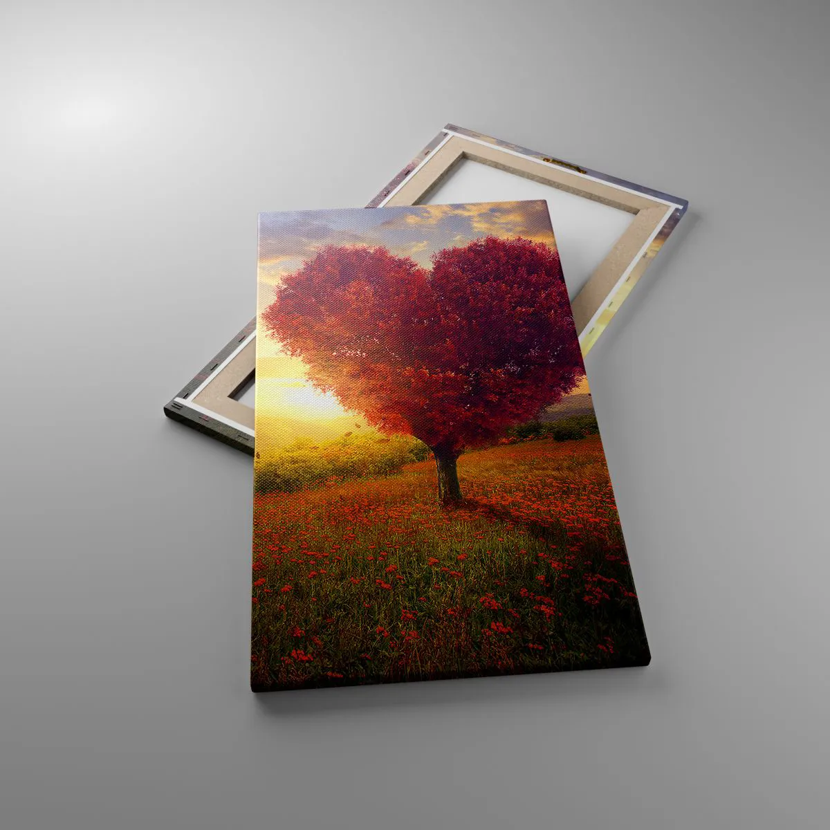 Canvastavla - Bild på duk - Tagande - 45x80 cm