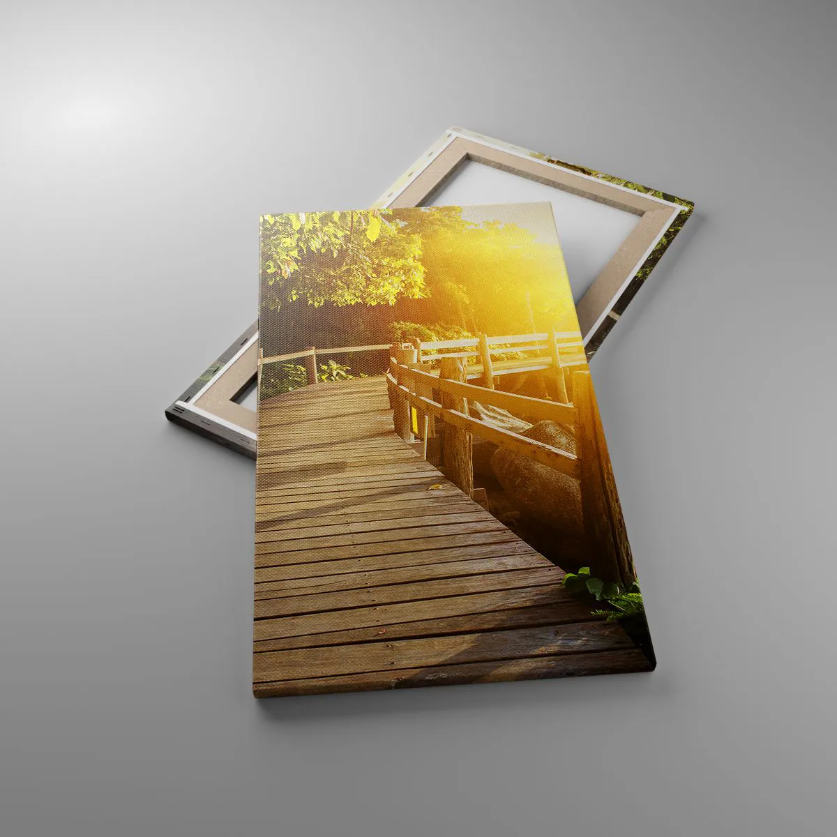 Canvas picture - Another Bend, New Wonders - 45x80 cm