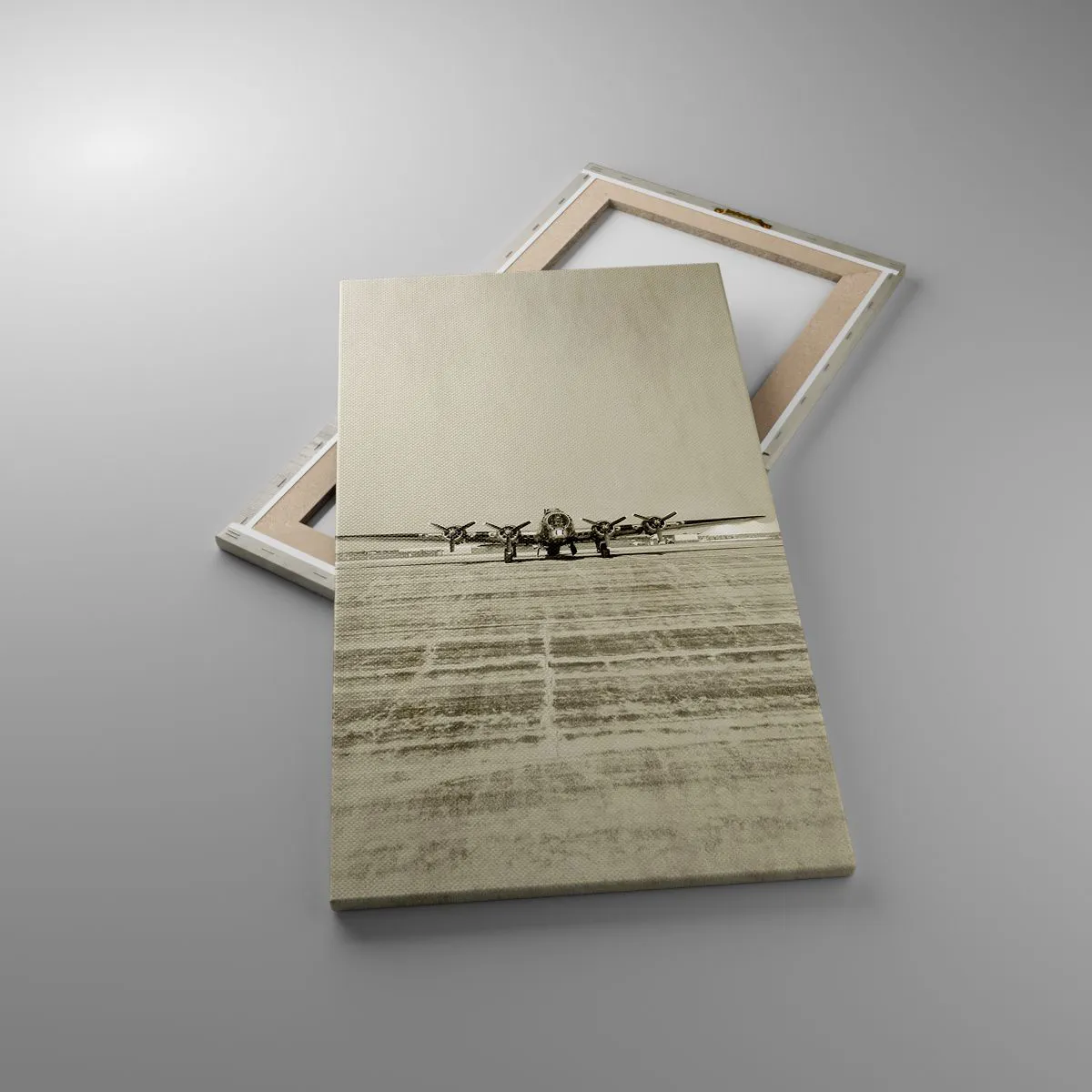 Vászonkép - Mint mindig készen - 45x80 cm