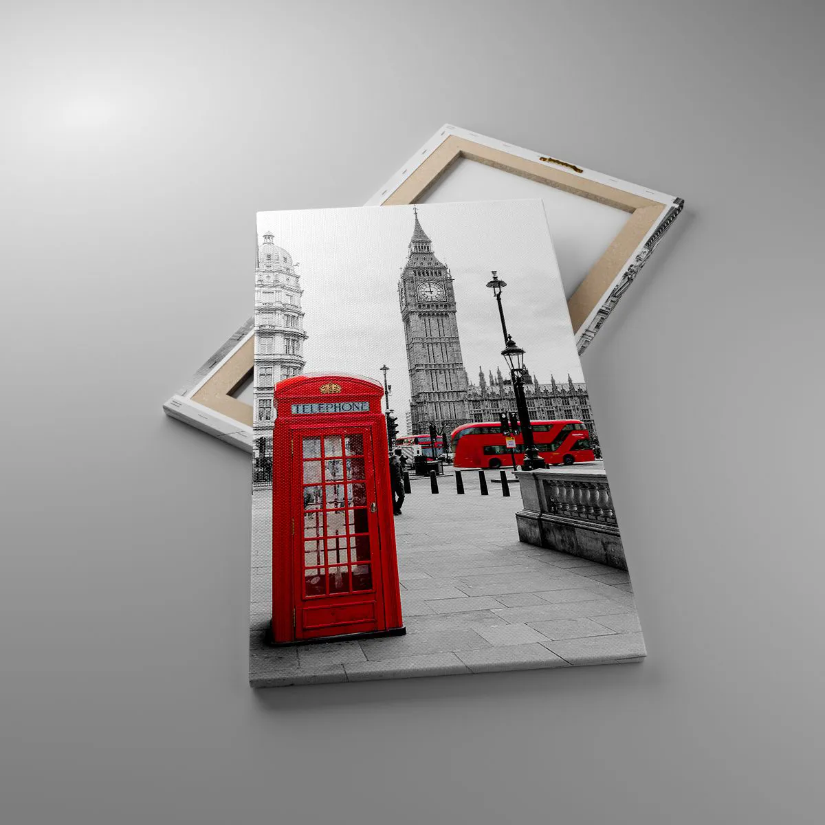 Bild auf Leinwand - Leinwandbild - London, ohne Zweifel - 45x80 cm