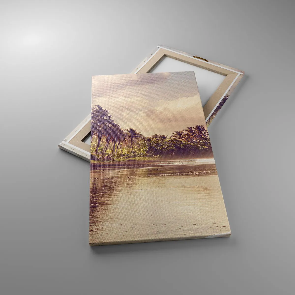 Canvas picture - Caress of the Waves - 45x80 cm