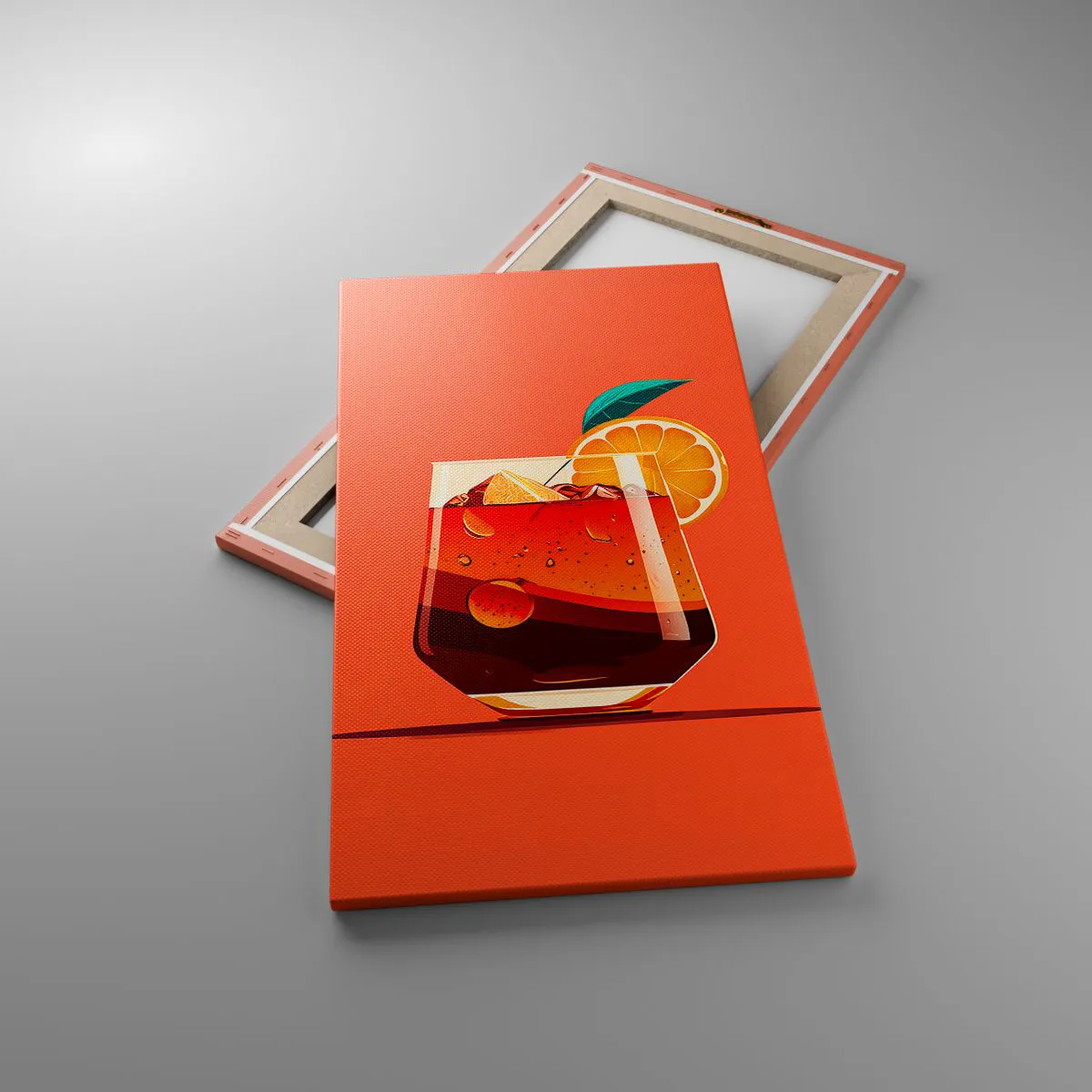 Obraz na płótnie - Letnie orzeźwienie - 45x80 cm