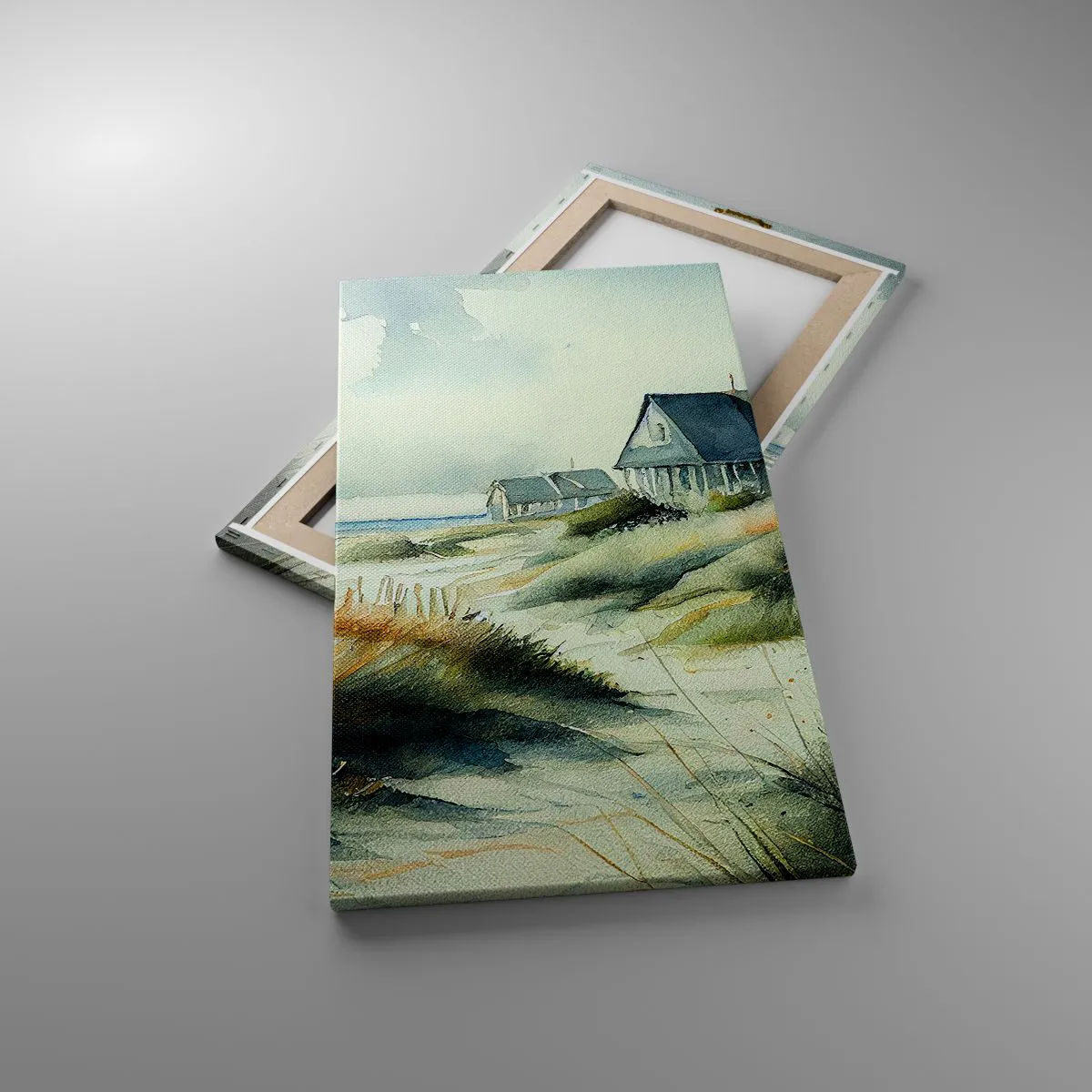 Obraz na płótnie - Z dala od zgiełku - 45x80 cm