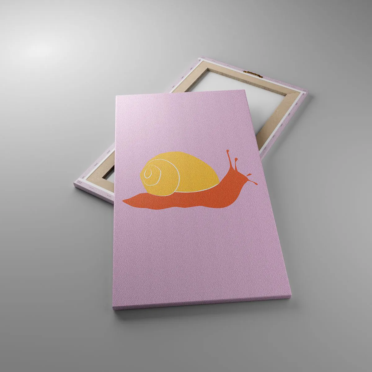 Quadro em tela - Não há pressa - 45x80 cm