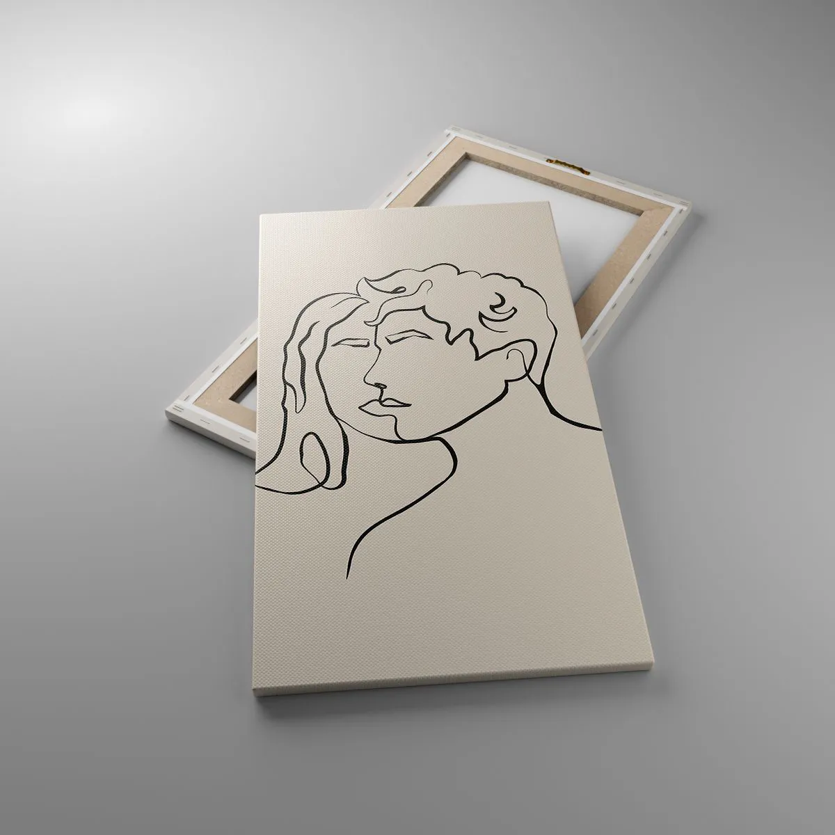 Impression sur toile - Image sur toile - Et l'unité est apparue - 45x80 cm