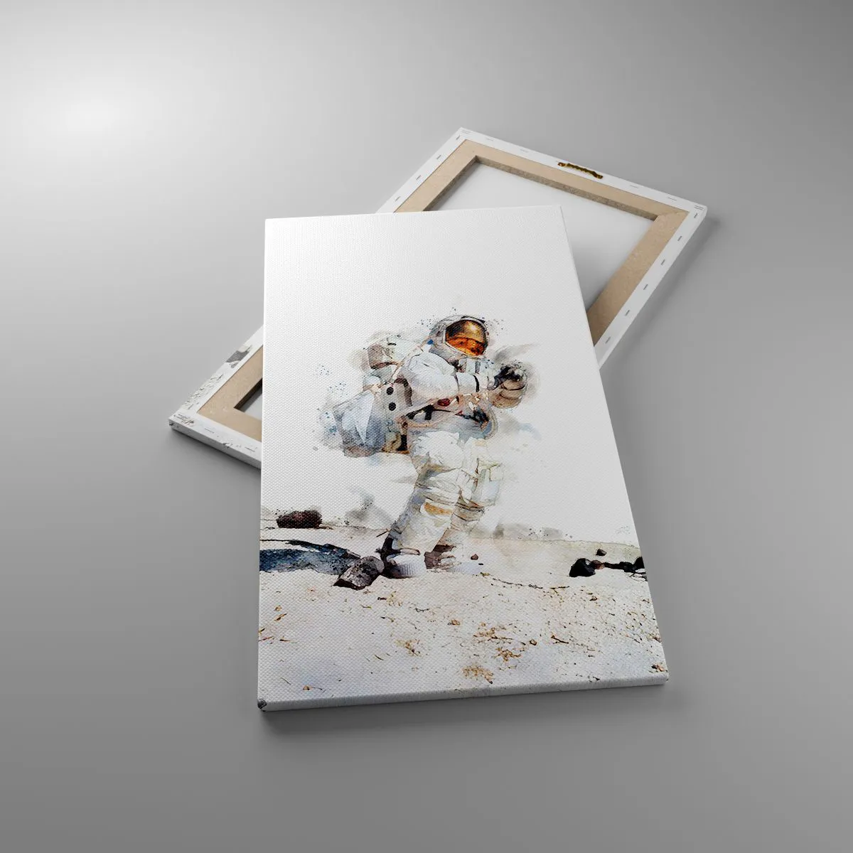 Lærredstryk - Billede på lærred - Jordens budbringer - 45x80 cm