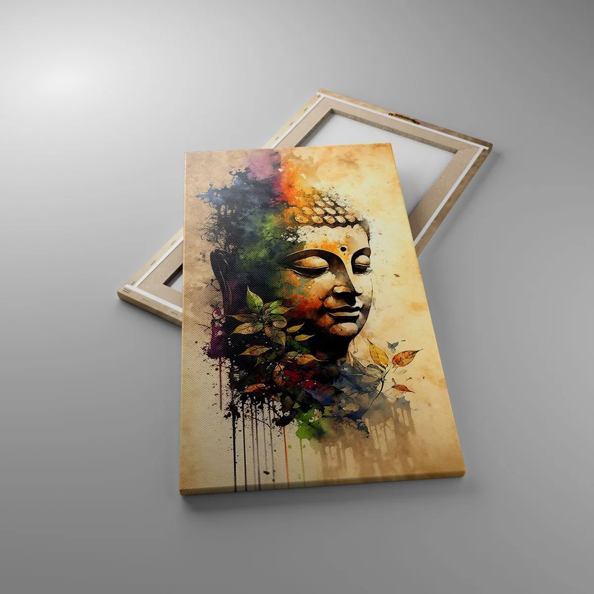 Tablou pe pânză - Namaste! - 45x80 cm