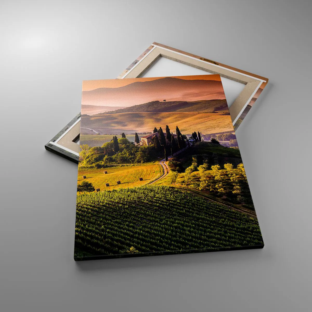 Vászonkép - Arcadia - a toszkáni táj - 50x70 cm