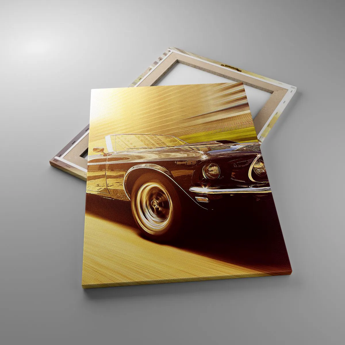 Canvastavla - Bild på duk - 1967 - legendaren är tillbaka - 50x70 cm