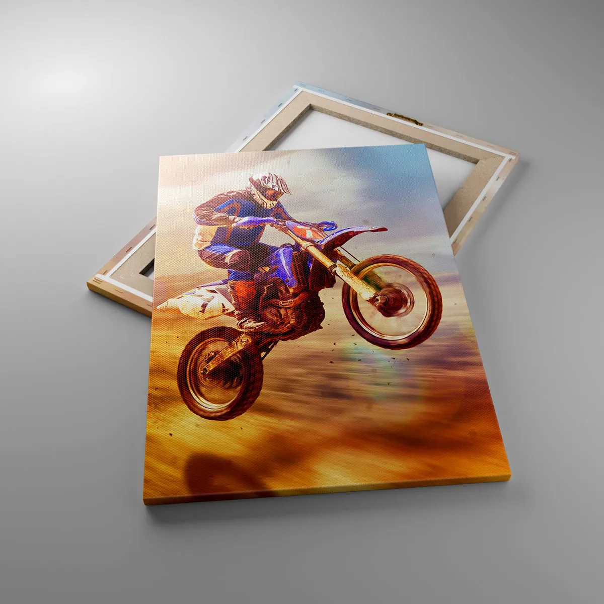 Obraz na plátně - Motocyklová závrať - 50x70 cm