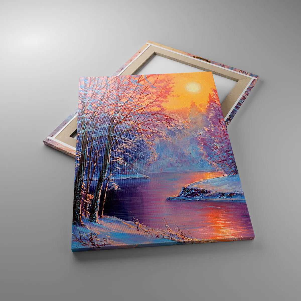 Canvas picture - Colours of Winter - 50x70 cm