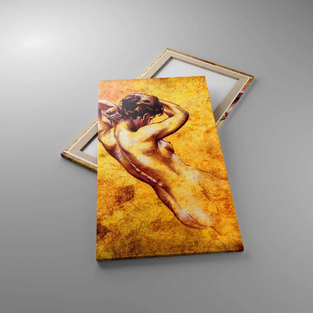 Impression sur toile - Image sur toile - Découverte, mais toujours mystèrieuse - 55x100 cm