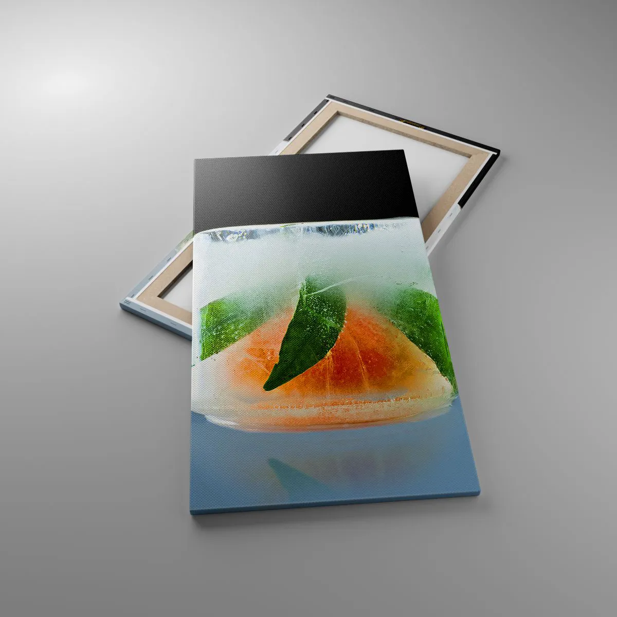 Quadro su tela - Stampe su Tela - Freschezza e rinfresco - 55x100 cm