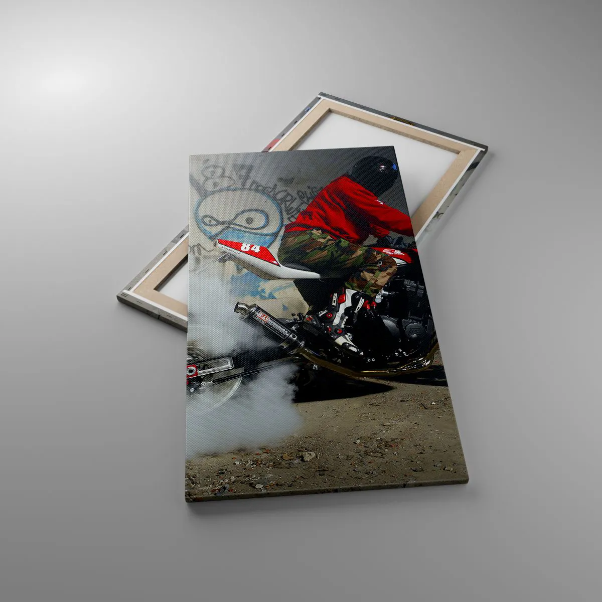 Impression sur toile - Image sur toile - Pourchassez moi! - 55x100 cm