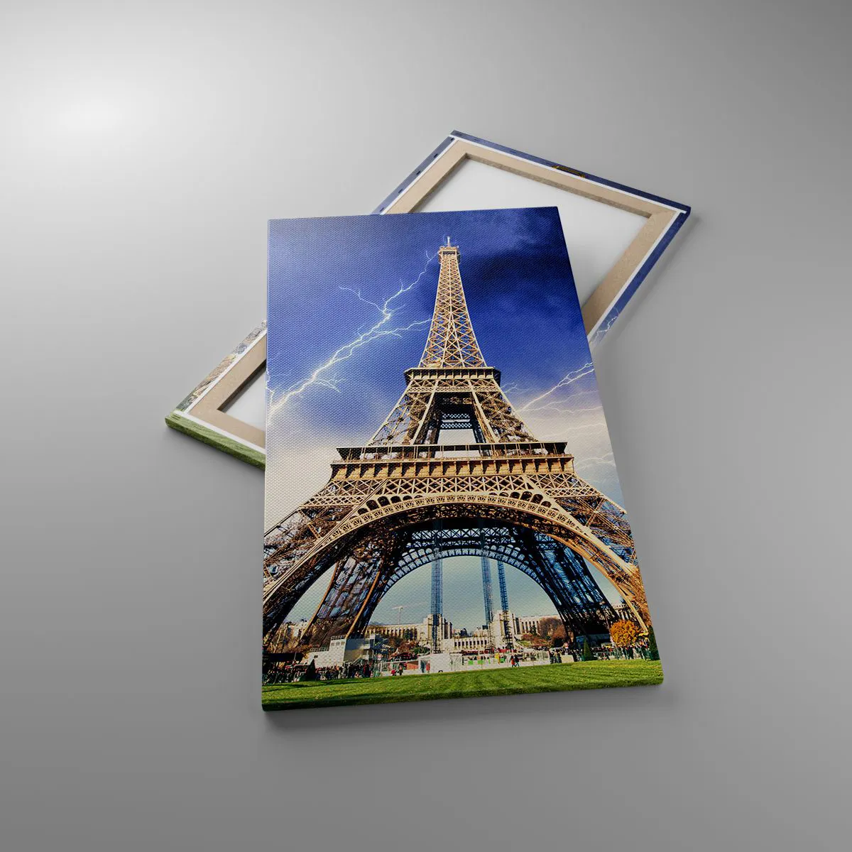 Lærredstryk - Billede på lærred - Stormens herskerinde - 55x100 cm