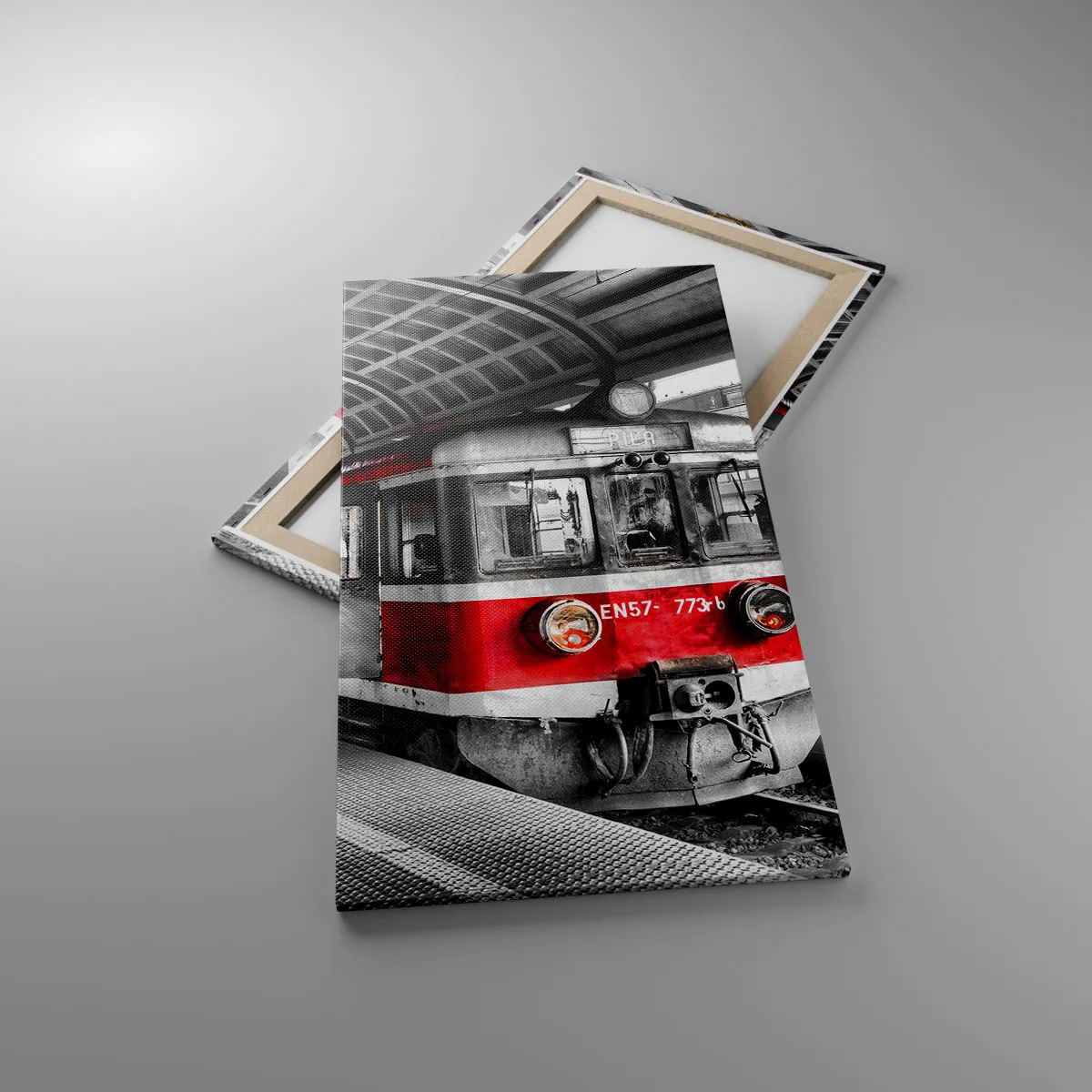 Cuadro sobre lienzo - Impresión de Imagen - ¿El viaje de su vida? - 55x100 cm