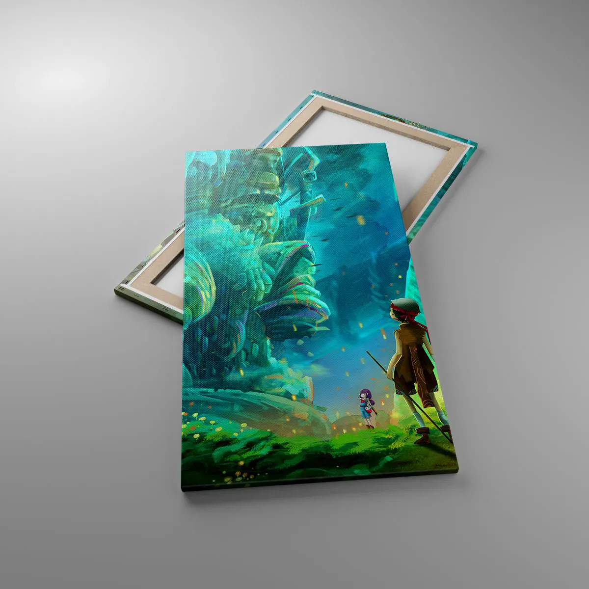 Obraz na plátne - Z veľkej Knihy rozprávok - 55x100 cm