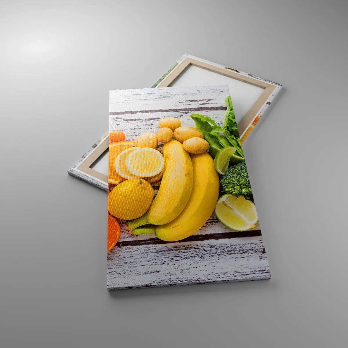 Cuadro sobre lienzo - Impresión de Imagen - ¿No es suficiente? - 55x100 cm