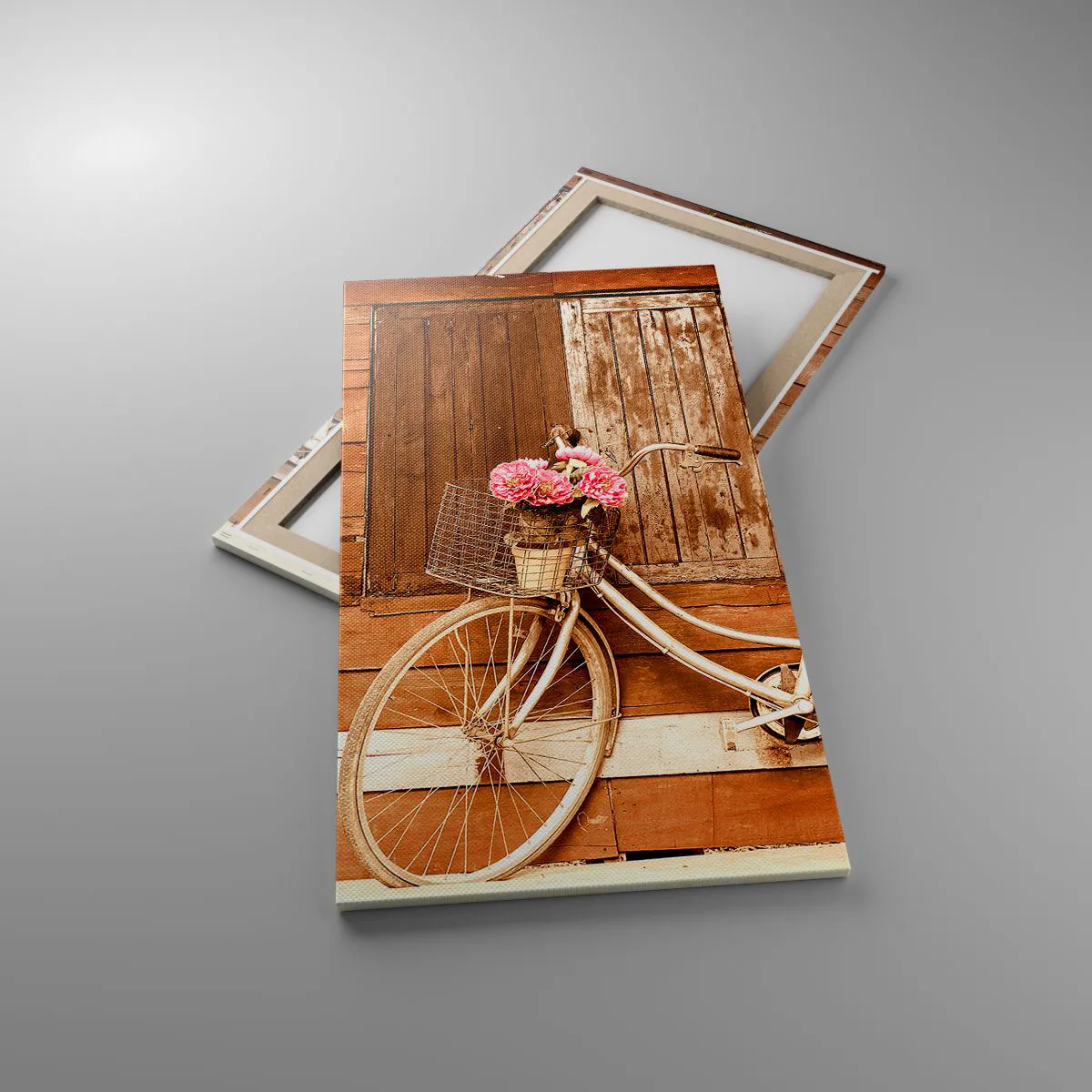 Impression sur toile - Image sur toile - Je reviens tout de suite - 55x100 cm